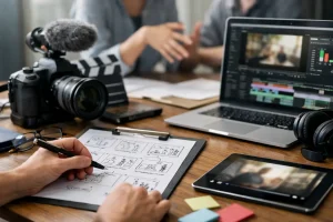 Céges videó forgatókönyv készítés jól