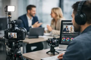 Gyors videógyártás cégeknek üzleti céllal